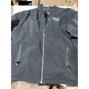 Ogio Budweiser Black Crown Beer XL Employee Full Zip Jacket